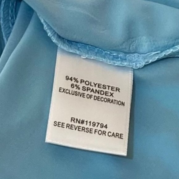 NWT Women's World Unity Light Blue & Green Tank Top - Picture 5 of 13